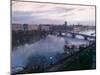 Thames Dawn 2013-Lee Campbell-Mounted Giclee Print