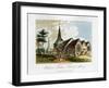 Thames Ditton Church, Surrey, 1816-I Hassell-Framed Giclee Print