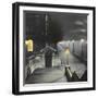 Thames, Embankment C1910-null-Framed Art Print