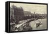 Thames Embankment-null-Framed Stretched Canvas