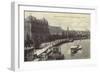 Thames Embankment-null-Framed Photographic Print