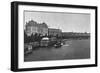 Thames Embankment-null-Framed Art Print