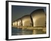 Thames Flood Barrier, Woolwich, Near Greenwich, London, England, United Kingdom, Europe-Miller John-Framed Photographic Print