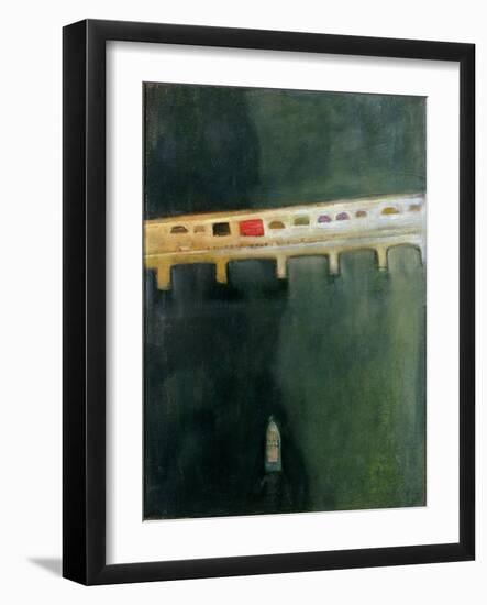 Thames II, 1996-Albert Herbert-Framed Giclee Print