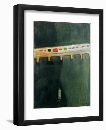 Thames II, 1996-Albert Herbert-Framed Premium Giclee Print