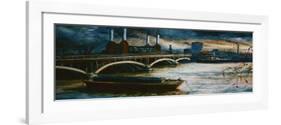 Thames Lighter Boat, 2000-Lee Campbell-Framed Giclee Print