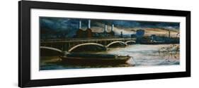 Thames Lighter Boat, 2000-Lee Campbell-Framed Giclee Print