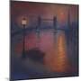 Thames Nocturne, 2005-Lee Campbell-Mounted Giclee Print