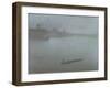 Thames - Nocturne in Blue and Silver, c.1872/8-James Abbott McNeill Whistler-Framed Giclee Print