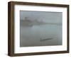 Thames - Nocturne in Blue and Silver, c.1872/8-James Abbott McNeill Whistler-Framed Giclee Print