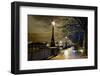 Thames River Bank Offers a Well Lit Walk, London, Uk-Richard Wright-Framed Photographic Print