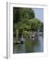 Thames River View Near York House, Richmond, Surrey, England, Uk-null-Framed Photographic Print