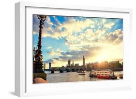 Thames River-Emily Navas-Framed Premium Giclee Print