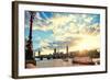 Thames River-Emily Navas-Framed Art Print