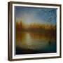 Thames Sunrise, 2004-Lee Campbell-Framed Giclee Print