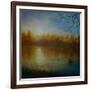 Thames Sunrise, 2004-Lee Campbell-Framed Giclee Print