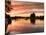 Thames Sunset 1-Charles Bowman-Mounted Photographic Print