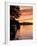 Thames Sunset 2-Charles Bowman-Framed Photographic Print