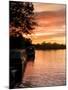 Thames Sunset 2-Charles Bowman-Mounted Photographic Print