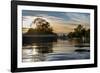 Thames Sunset-Charles Bowman-Framed Photographic Print