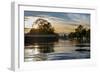 Thames Sunset-Charles Bowman-Framed Photographic Print