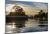 Thames Sunset-Charles Bowman-Mounted Photographic Print