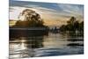 Thames Sunset-Charles Bowman-Mounted Photographic Print