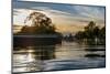 Thames Sunset-Charles Bowman-Mounted Photographic Print