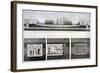 Thames Tunnel, London, 1827-T Blood-Framed Giclee Print