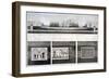 Thames Tunnel, London, 1827-T Blood-Framed Giclee Print