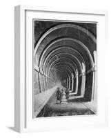 Thames Tunnel, London, Mid 19th Century-null-Framed Giclee Print