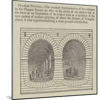 Thames Tunnel-null-Mounted Giclee Print