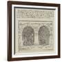 Thames Tunnel-null-Framed Giclee Print