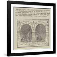 Thames Tunnel-null-Framed Giclee Print