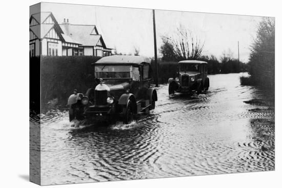 Thames Valley Floods-null-Stretched Canvas