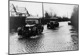 Thames Valley Floods-null-Mounted Photographic Print