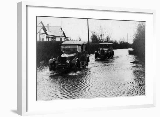 Thames Valley Floods-null-Framed Photographic Print