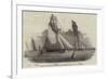 Thames Yacht Club Match, Prima Donna Rounding the Buoy at Erith-Nicholas Matthews Condy-Framed Giclee Print