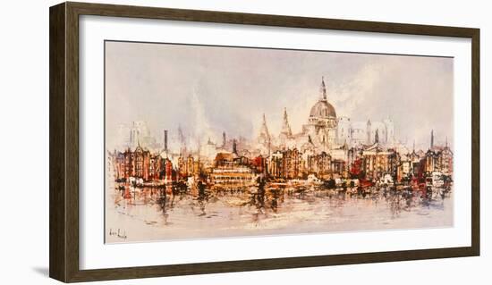 Thameside-Ben Maile-Framed Giclee Print