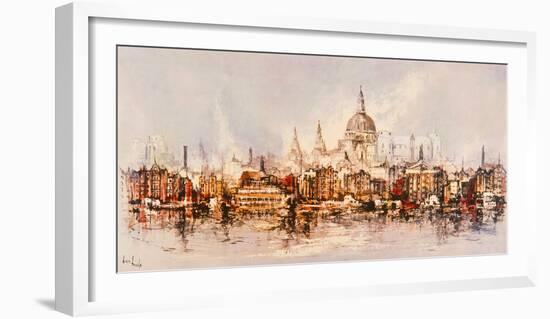 Thameside-Ben Maile-Framed Giclee Print