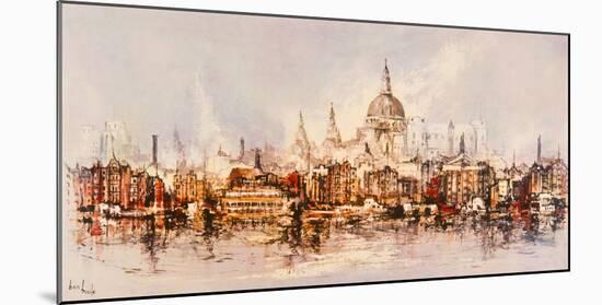 Thameside-Ben Maile-Mounted Giclee Print