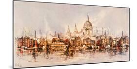 Thameside-Ben Maile-Mounted Giclee Print