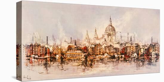 Thameside-Ben Maile-Stretched Canvas