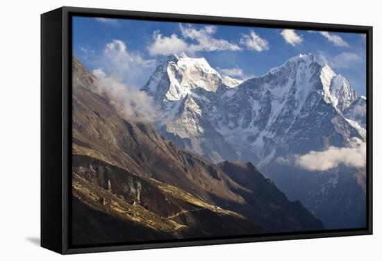 Thamserku and Kantega, Dudh Kosi Valley, Solu Khumbu (Everest) Region, Nepal-Ben Pipe-Framed Stretched Canvas