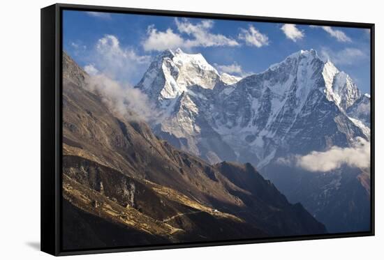 Thamserku and Kantega, Dudh Kosi Valley, Solu Khumbu (Everest) Region, Nepal-Ben Pipe-Framed Stretched Canvas