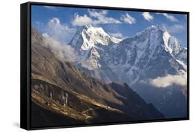 Thamserku and Kantega, Dudh Kosi Valley, Solu Khumbu (Everest) Region, Nepal-Ben Pipe-Framed Stretched Canvas