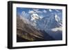 Thamserku and Kantega, Dudh Kosi Valley, Solu Khumbu (Everest) Region, Nepal-Ben Pipe-Framed Photographic Print