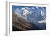 Thamserku and Kantega, Dudh Kosi Valley, Solu Khumbu (Everest) Region, Nepal-Ben Pipe-Framed Photographic Print