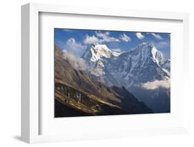 Thamserku and Kantega, Dudh Kosi Valley, Solu Khumbu (Everest) Region, Nepal-Ben Pipe-Framed Photographic Print