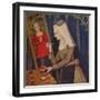 'Thamyris - Reine De Scythie', 1403, (1939)-Master of Berry's Cleres Femmes-Framed Giclee Print